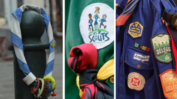 Uniformes et foulards scouts et guides